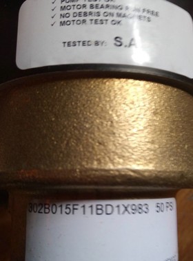 302B015F11BD983procon旋转叶片泵 美国PROCON叶片泵PROCON稳压泵