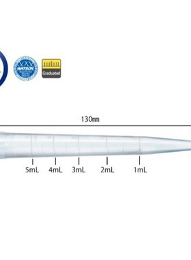 玉科代理120-401CS日本WATSON进口现货5000μL 移液吸头