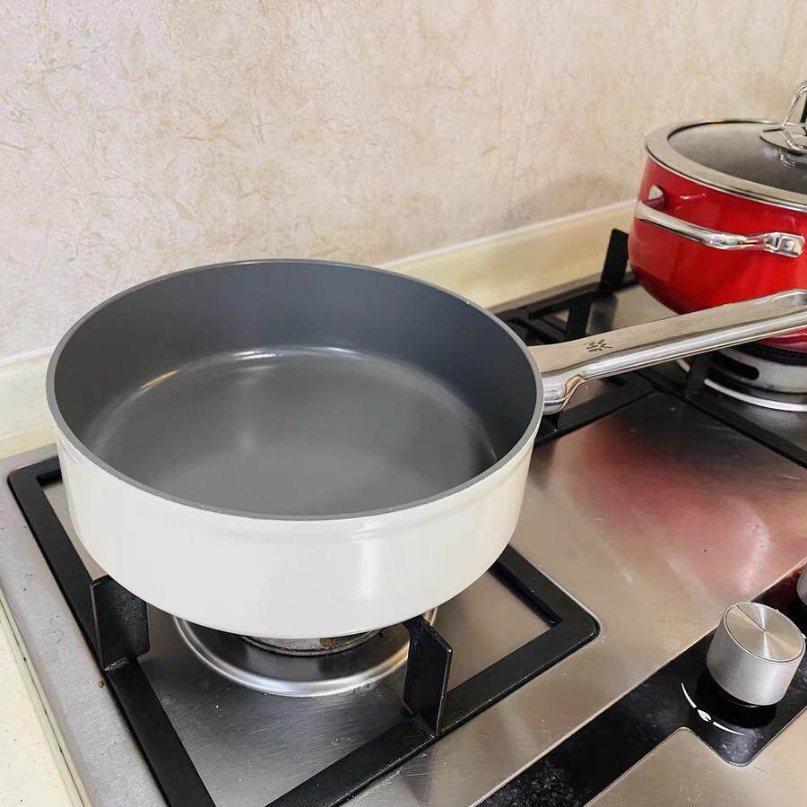 德国陶瓷0氟不粘锅平底锅