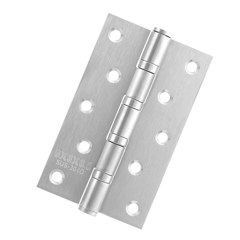 不锈钢平开合页4寸5寸木门黑色枪