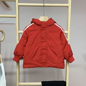2023新品专柜正品盈湖品牌儿童羽绒服中小童运动中长版潮款冬外套