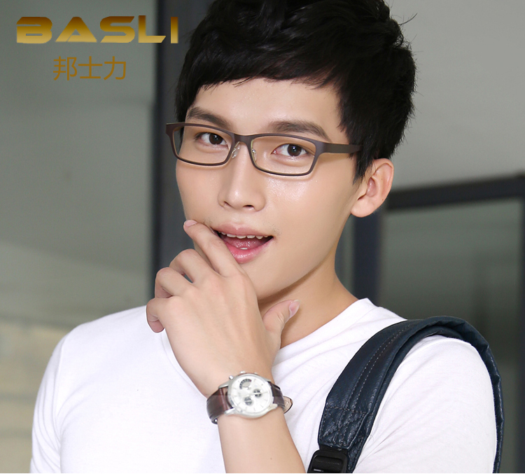 超轻钨碳塑钢男女款框架近视眼镜