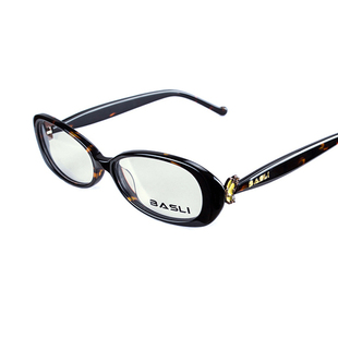 Basli邦士力 时尚板材架明星同款蝴蝶气质女款近视眼镜架全框524