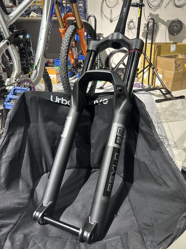 Rockshox速联PSYLO GOLD27.5 29避震前叉AM DH山地车YARI G35