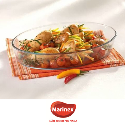 marinex耐高温微波炉烤箱玻璃盘