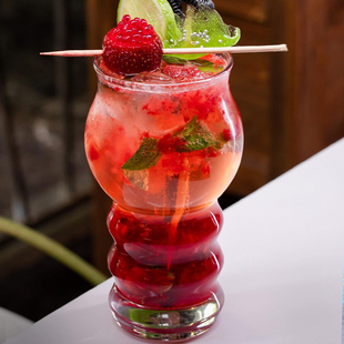 进口拉格啤酒杯世涛啤酒杯艾尔酒吧杯酒吧特饮杯特色创意玻璃杯