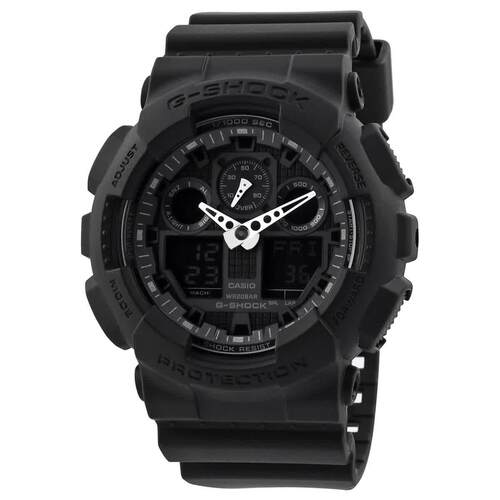 Casio卡西欧Casio GA100-1A1CR, GA1001A1男手表Black / Digi