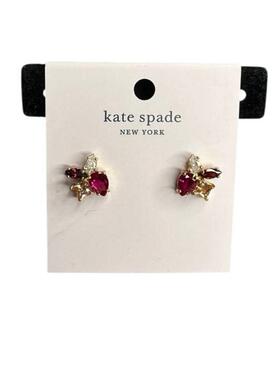 Kate Spade Flying Colors红色耳钉