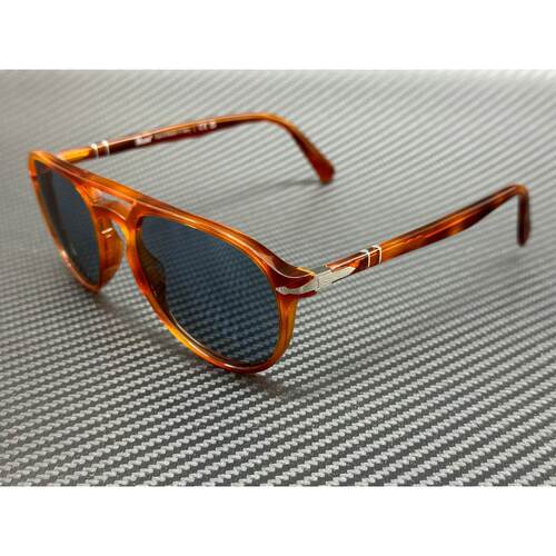 Persol PO3235S 96 56 Terra Di Siena蓝色中性55 mm太阳眼镜
