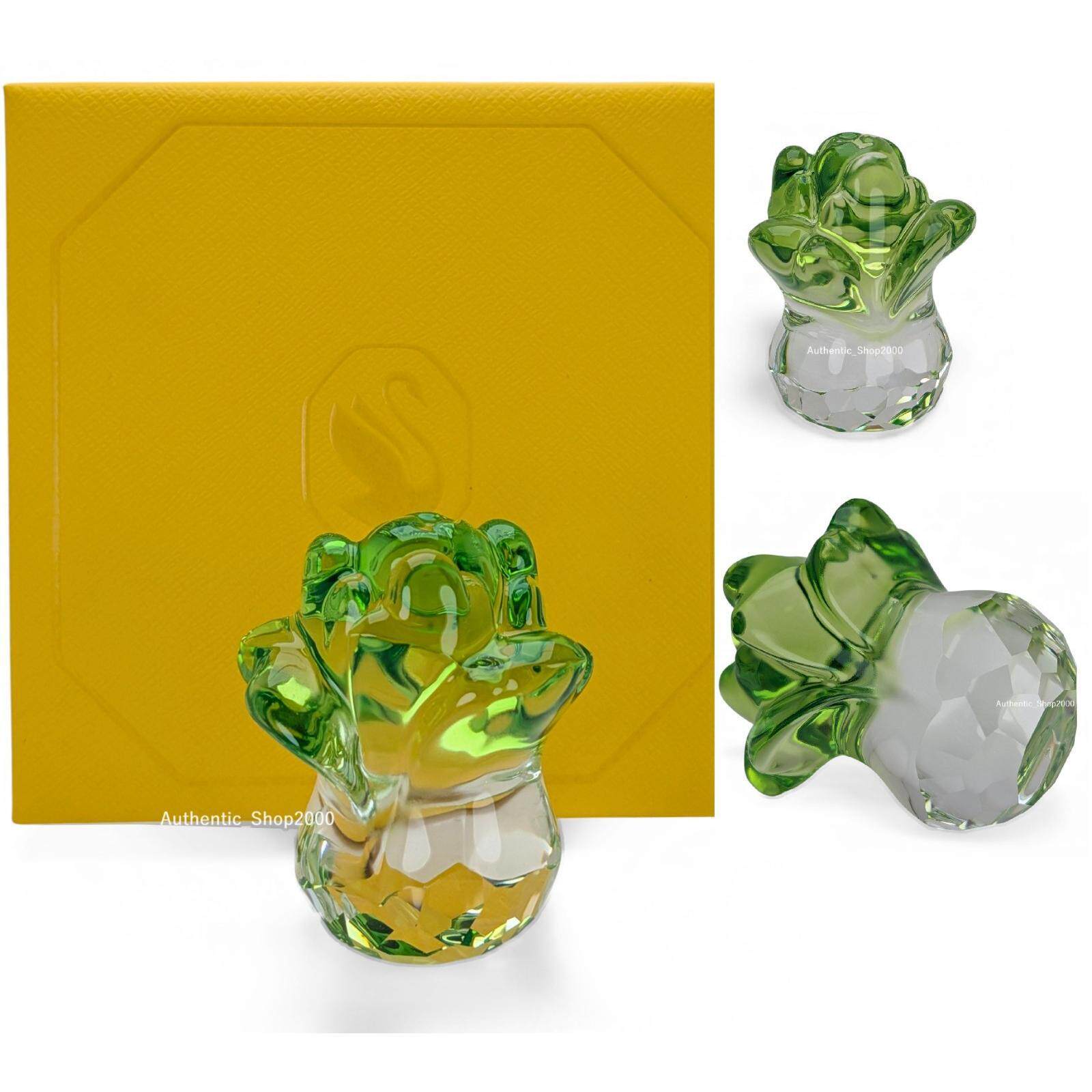 施华洛世奇Swarovski Adults摆件Feng Shui Cabbage水晶绿色
