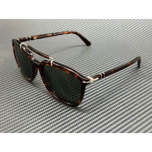 Persol PO0203S 24 31棕色绿色中性55 mm太阳眼镜