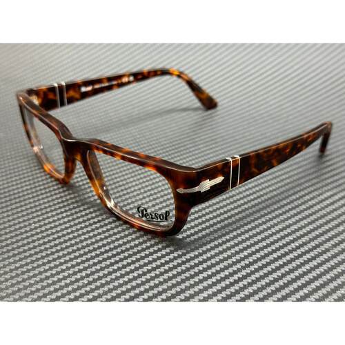 Persol PO3347V 24棕色棕色中性55 mm近视眼镜框架