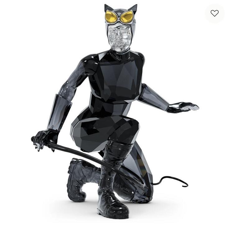 施华洛世奇Swarovski 5633660 Adults摆件DC Catwoman水晶黑