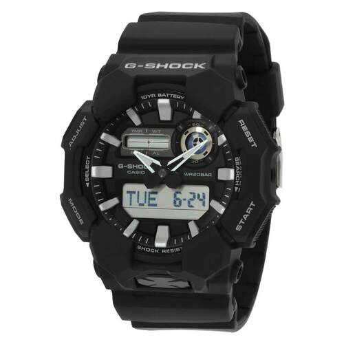 Casio卡西欧Casio GA-010-1A男手表Shock闹钟世界时石英