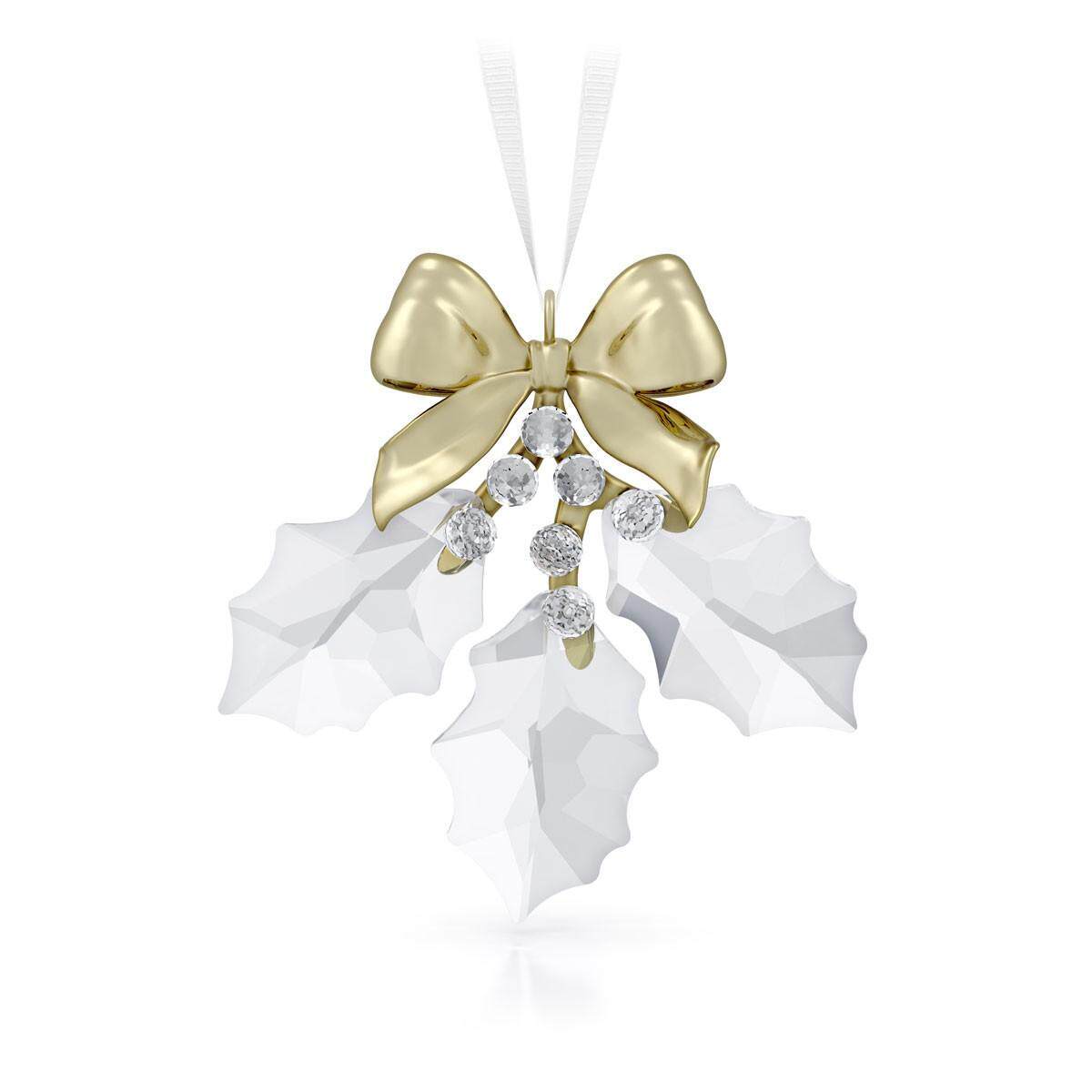 SWAROVSKI施华洛世奇水晶节日Magic Holly Leaves装饰金色5685701