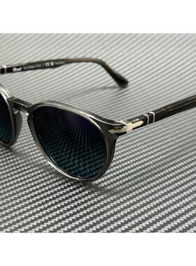 Persol PO3152S 1196S3透明灰蓝色偏光mm男士太阳眼镜