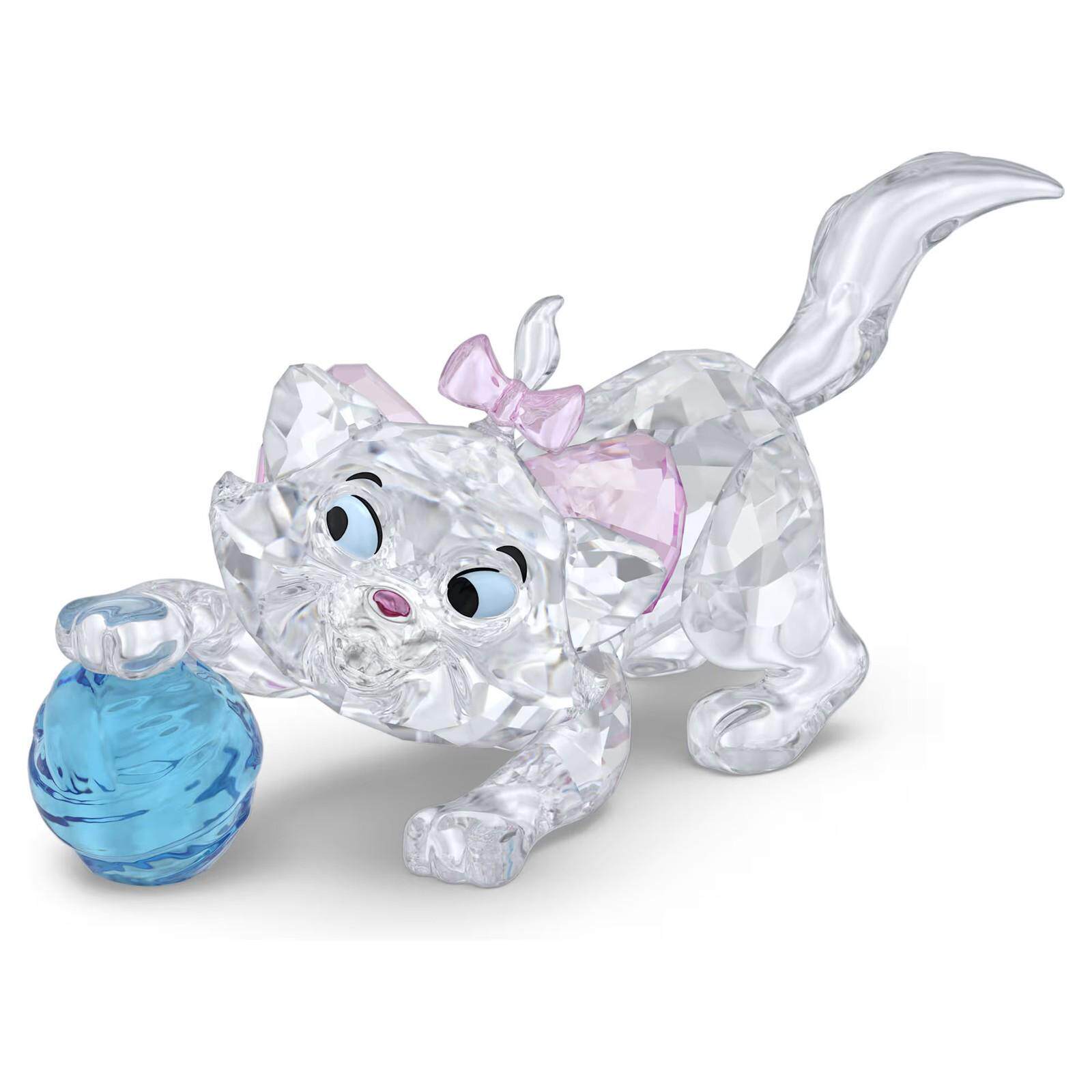 SWAROVSKI施华洛世奇迪斯尼经典The Aristocats Marie摆件白色