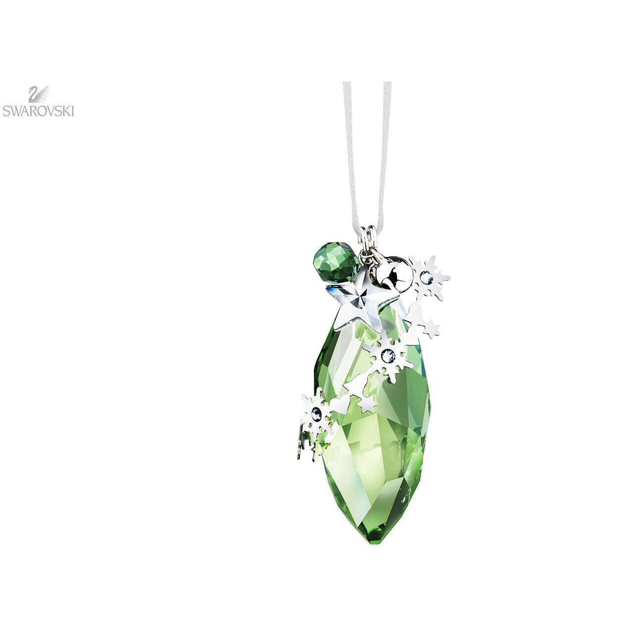 SWAROVSKI施华洛世奇圣诞Peridot银Shade水晶饰品1144686