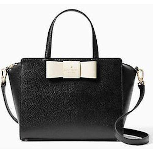 Kate Spade Matthews Street Camplin真皮两用手提包黑色WKRU4025