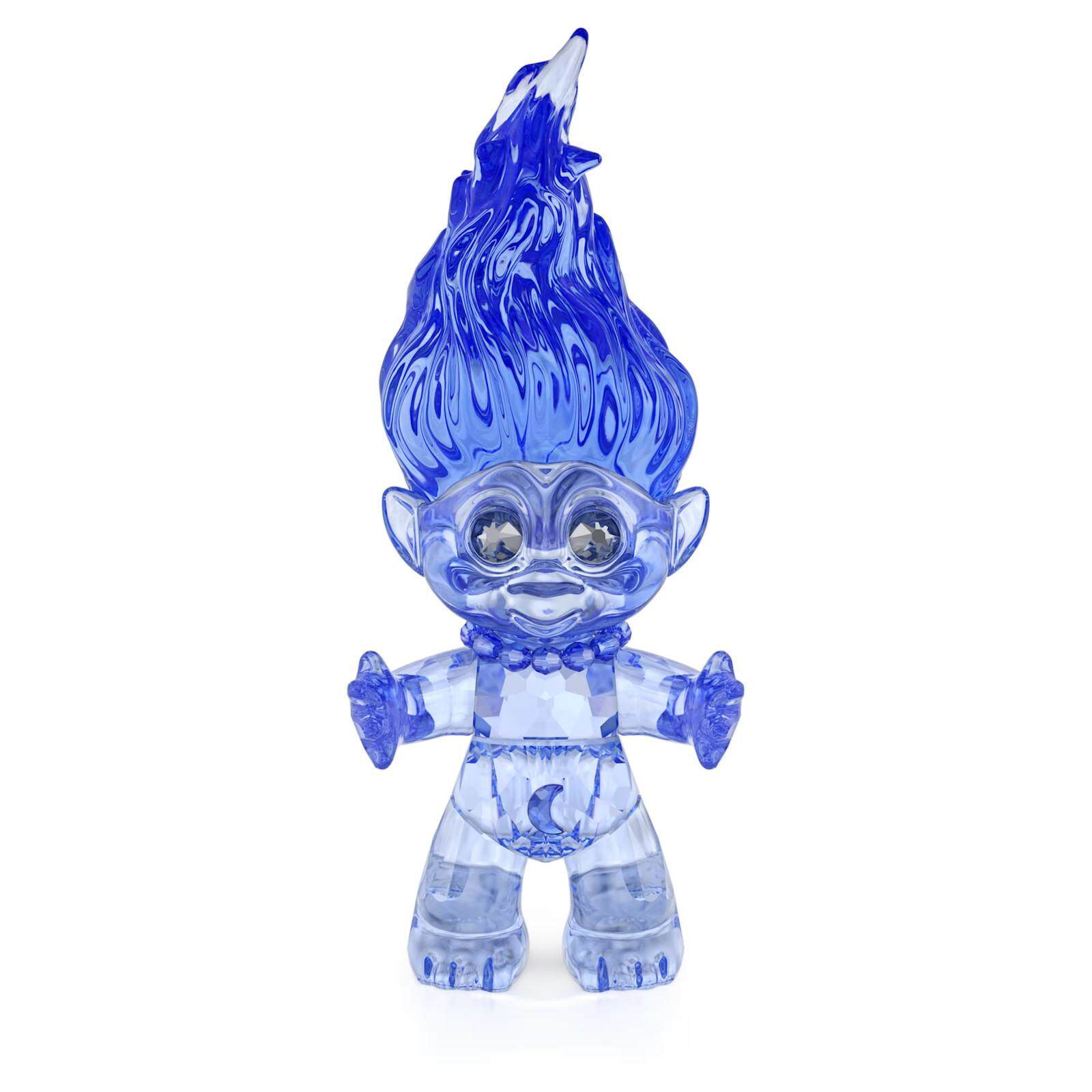SWAROVSKI施华洛世奇水晶Good Luck Trolls装饰摆件蓝色5682655