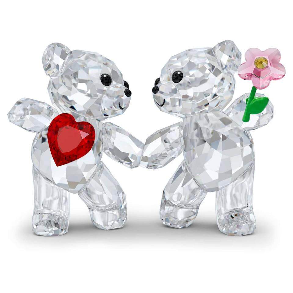 SWAROVSKI施华洛世奇水晶克里斯熊Happy Together摆件装饰5558892