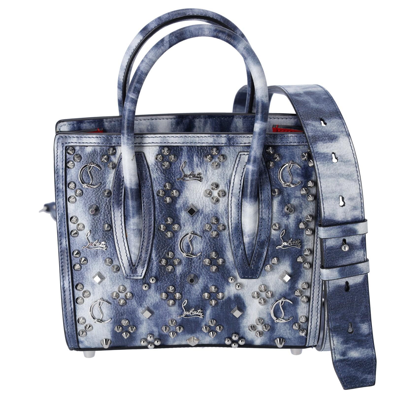 Christian Louboutin Paloma迷你手提包1215170真皮Tie Dye