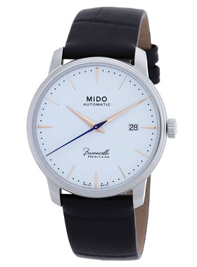 美国代购美度Mido M0274071601100男手表Baroncelli传统自动机械