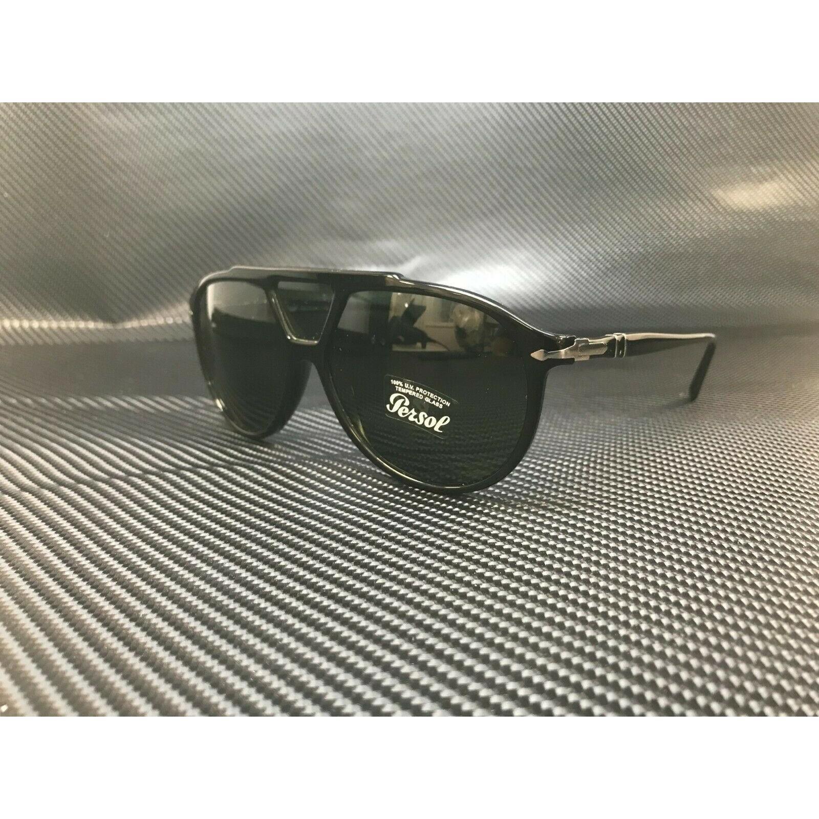 Persol PO3217S 95 31黑色飞行员男士59 mm太阳眼镜