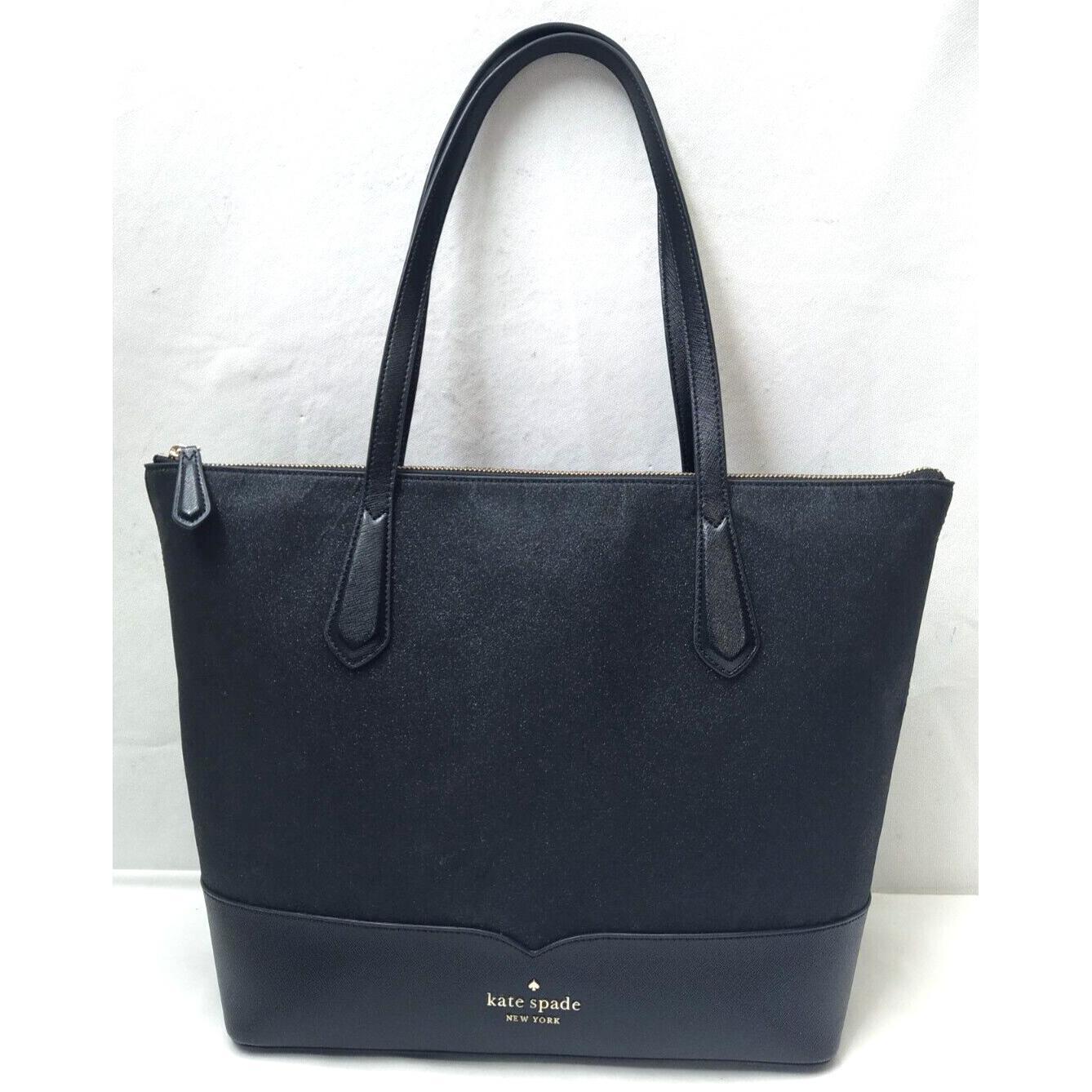 kate spade new york Lola通用款女包罗拉Joeley黑色闪光
