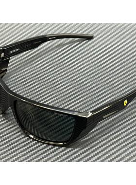 Ferrari法拉利FZ6012U 501 87黑灰色男士61 mm太阳眼镜