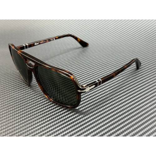 Persol PO3328S 24 31棕色棕色绿色男士55 mm太阳眼镜