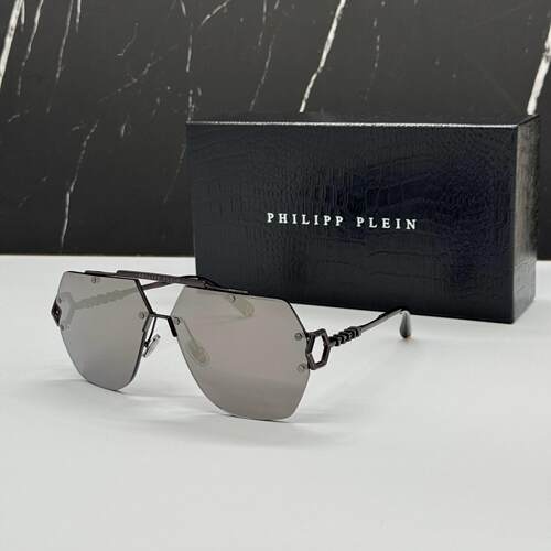 Philipp Plein  SPP111 672X SLEEK灰中性太阳眼镜