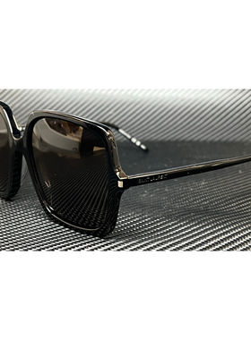 SAINT LAURENT圣罗兰SL 591 001黑色女士大号57 mm太阳眼镜