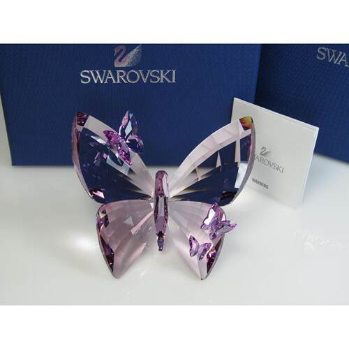 SWAROVSKI施华洛世奇蝶形浅Amethyst大号1183941