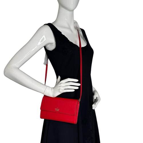 Kate Spade New York Stormie Cameron Street鸡红色斜挎包