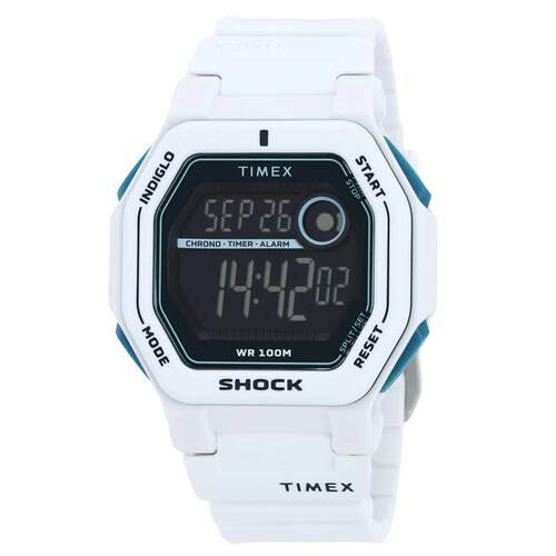 天美时Timex TW2V63600男手表Command闹钟石英数字的黑色