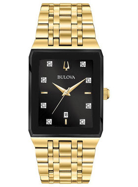 宝路华Bulova 97D118男手表男士Quadra日期Indicator石英