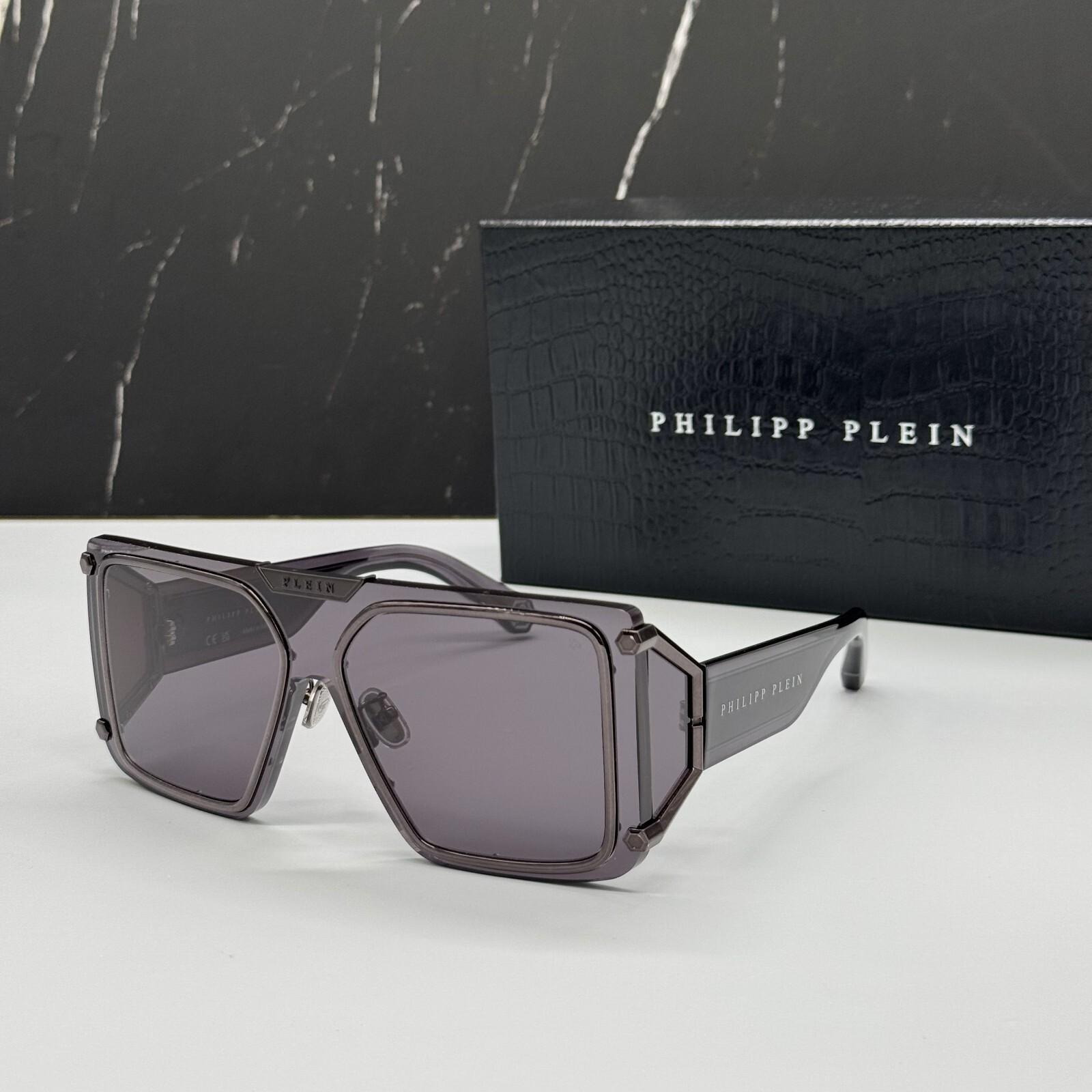 Philipp Plein SPP096M 0I86 REVOLUTION黑色中性太阳眼镜