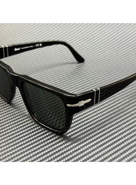 Persol PO3348S 95 31黑色绿色中性55 mm太阳眼镜