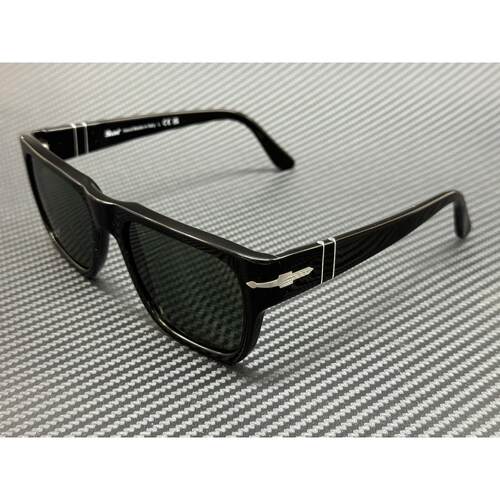 Persol PO3348S 95 31黑色绿色中性55 mm太阳眼镜