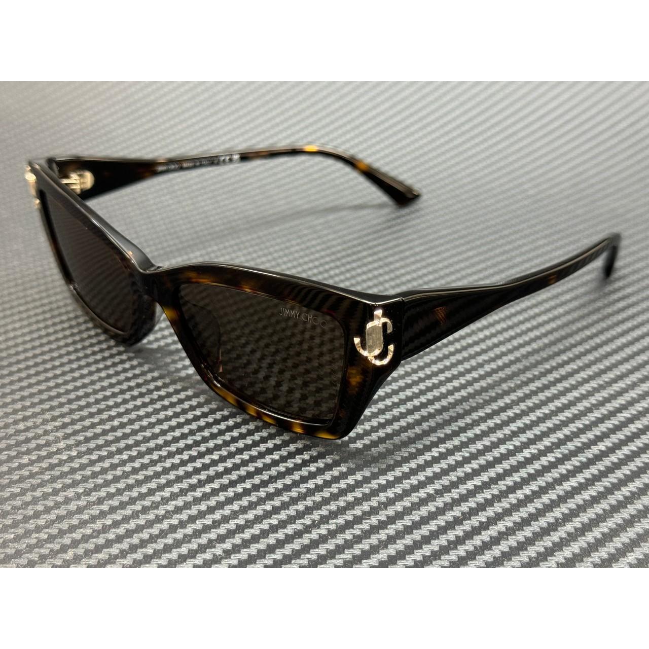 Jimmy Choo JC5011U 500273棕色棕色女士55太阳眼镜