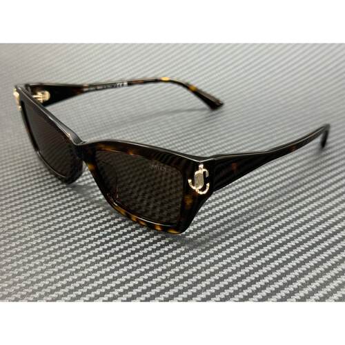 Jimmy Choo JC5011U 500273棕色棕色女士55太阳眼镜