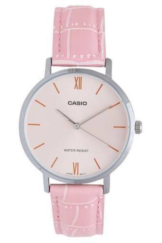 Casio卡西欧Casio LTPVT01L4BUDF女手表粉红色女士