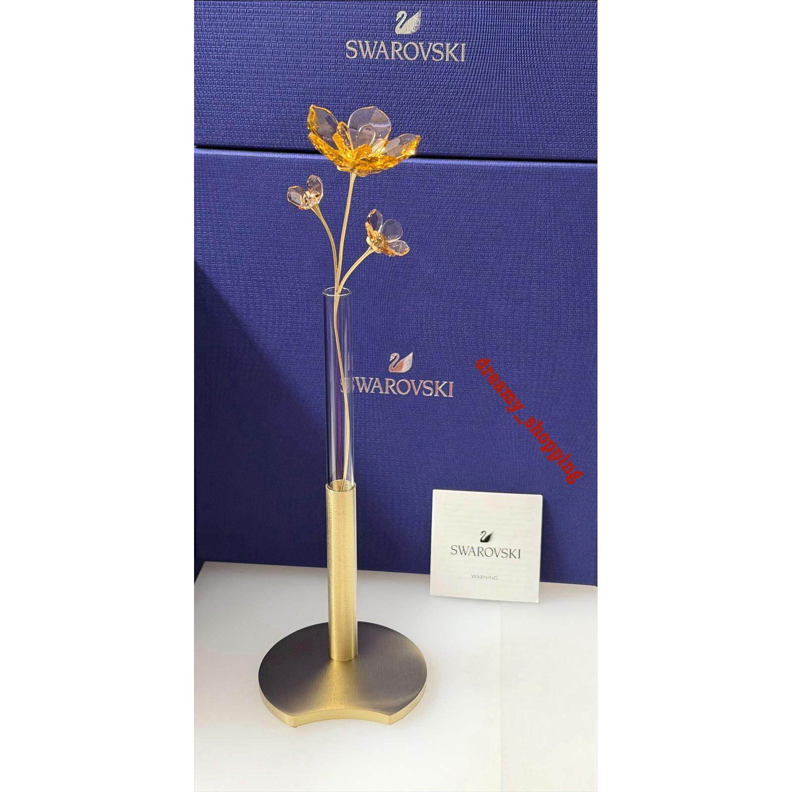 施华洛世奇Swarovski 5557799 Adults摆件花Crystal, metal多