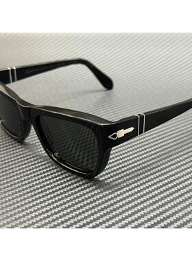 Persol PO0091S 95 58黑色绿色偏光56 mm太阳眼镜