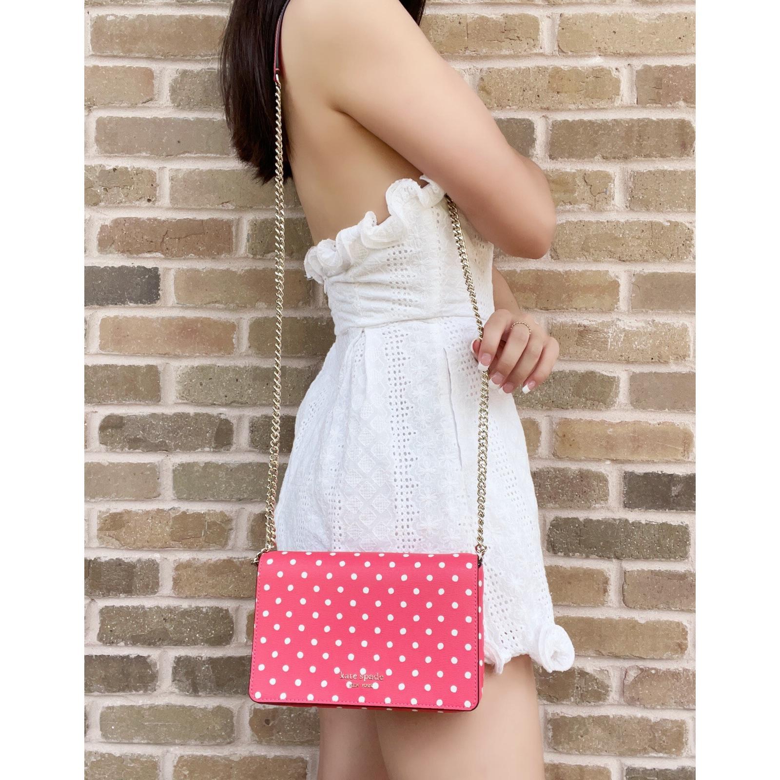 kate spade new york Spencer Kate Spade女士包袋Dots链钱包