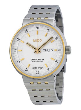 美国代购美度Mido M83409B111男手表All表盘Chronometer自动机械