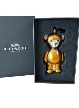 COACH蔻驰熊装饰Boxed