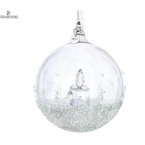 施华洛世奇Swarovski 5241591 Adult摆件球水晶清楚的圣诞