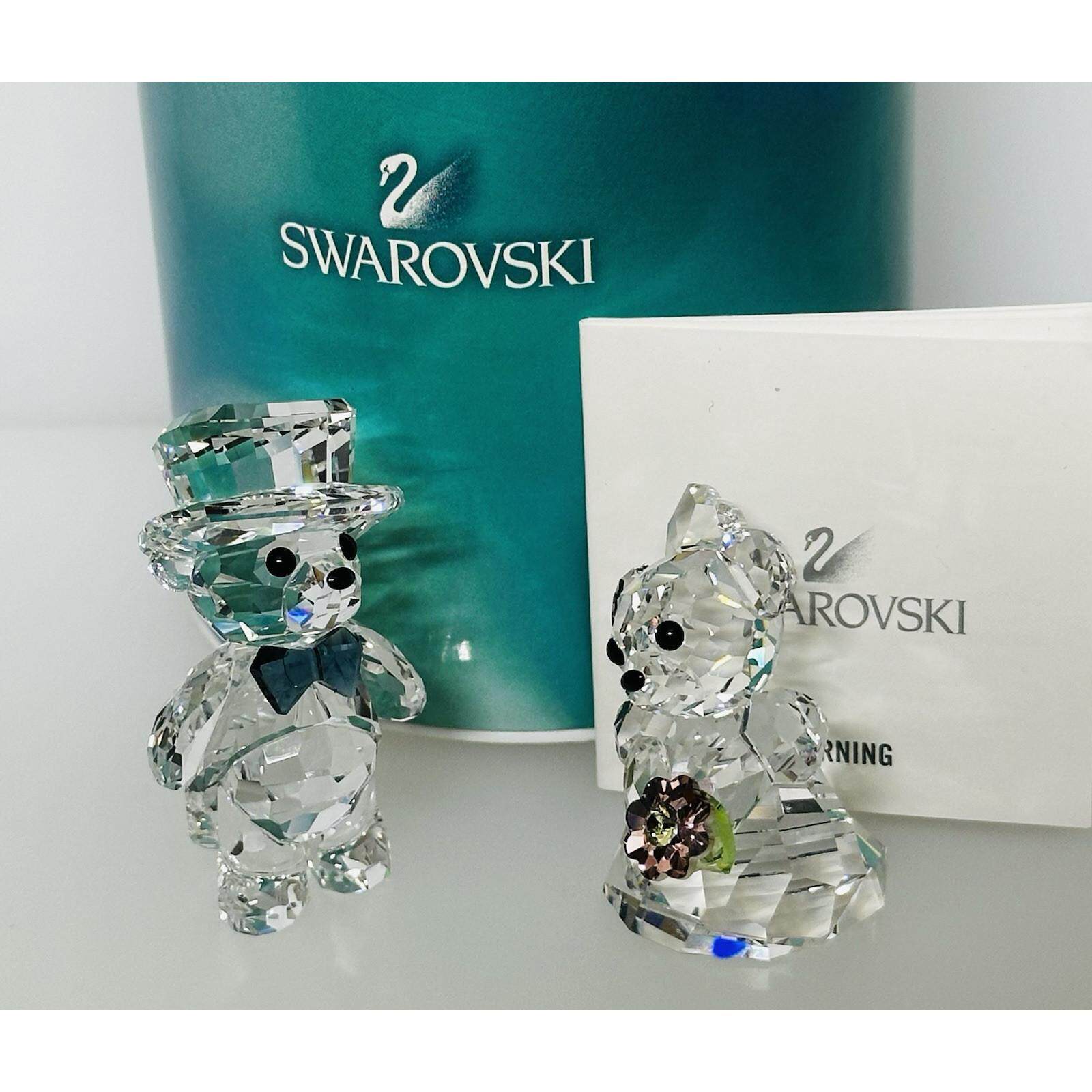 施华洛世奇Swarovski 1096736 Adults摆件Kris Bear水晶多色